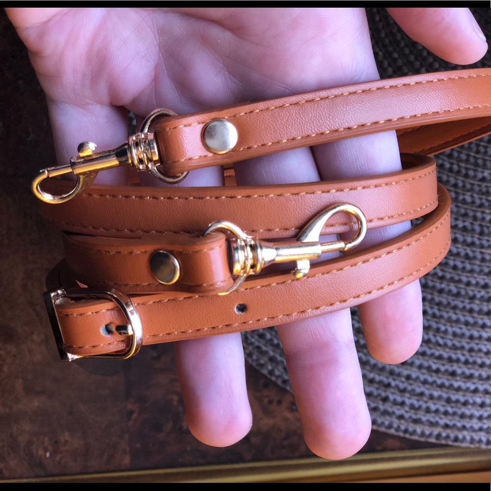 Crossbody Bag Strap Replacement Light Browm